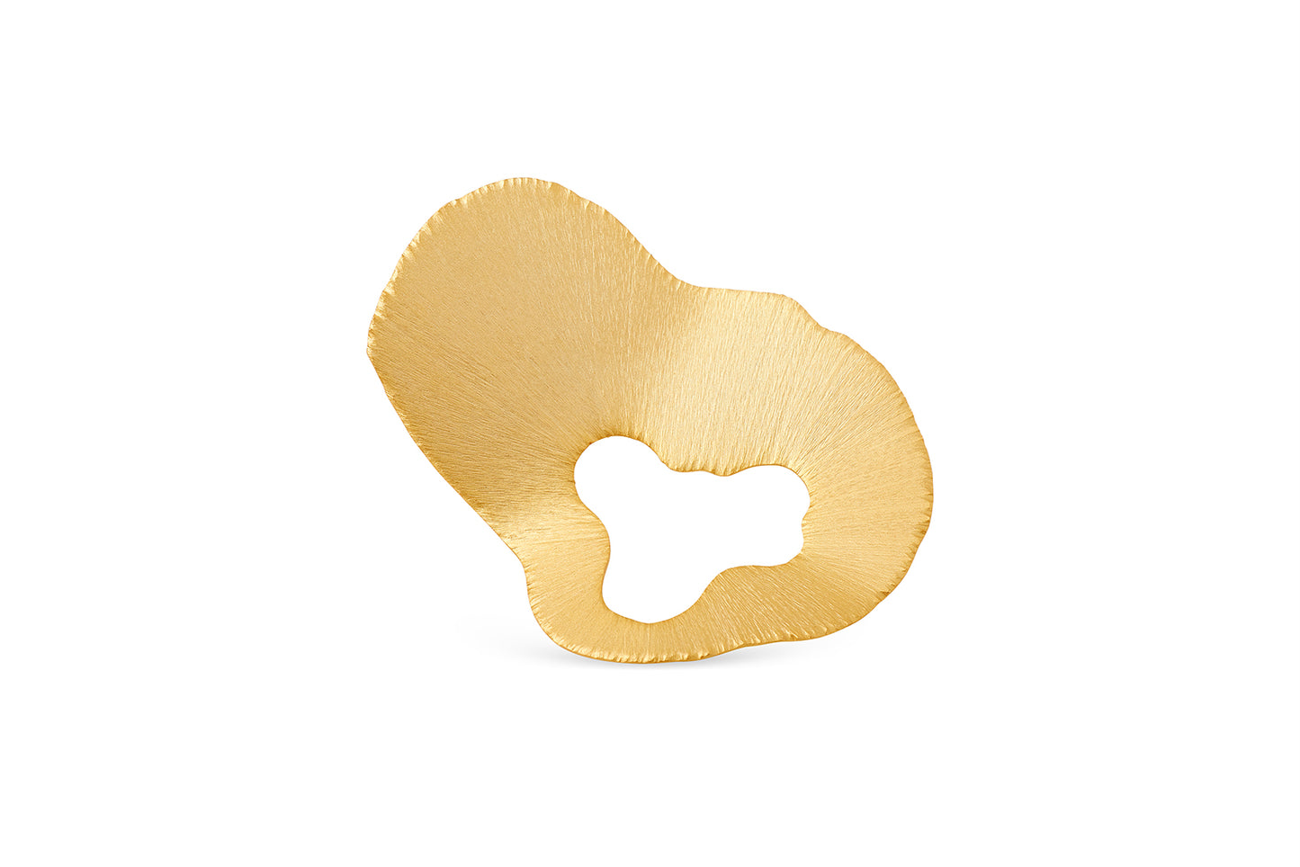 Broche Barefoot on the Beach baño de oro 24 ct