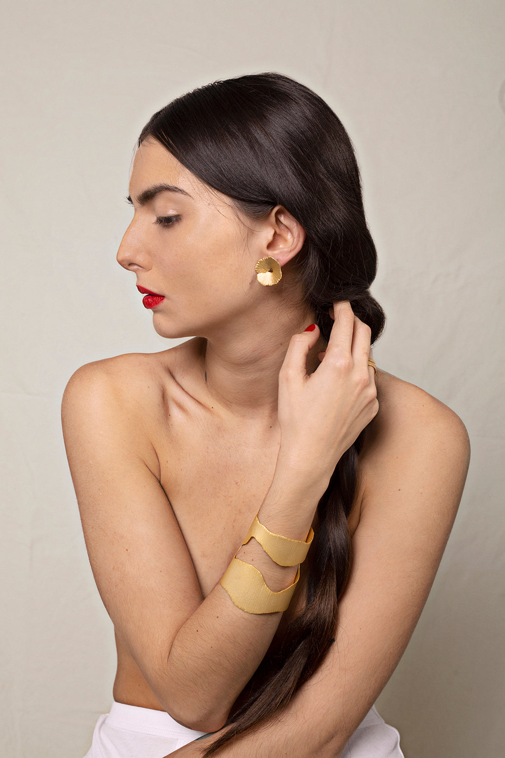Barefoot on the Beach Bracelet 24ct Gold Plated