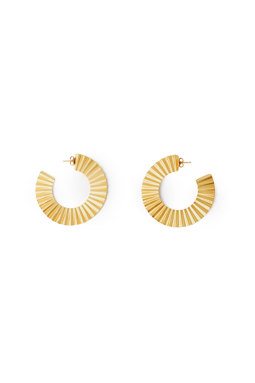Pair of small open Cupcake earrings