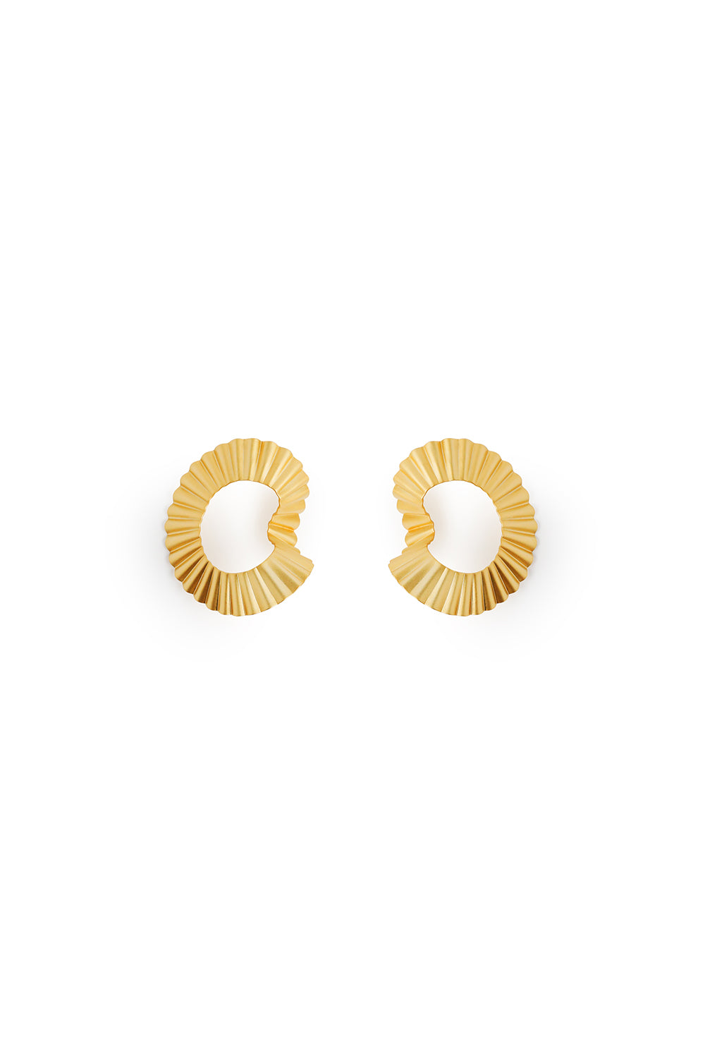 Paire de petites boucles d'oreilles fermées Cupcake