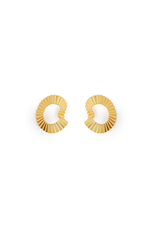 Paire de petites boucles d'oreilles fermées Cupcake