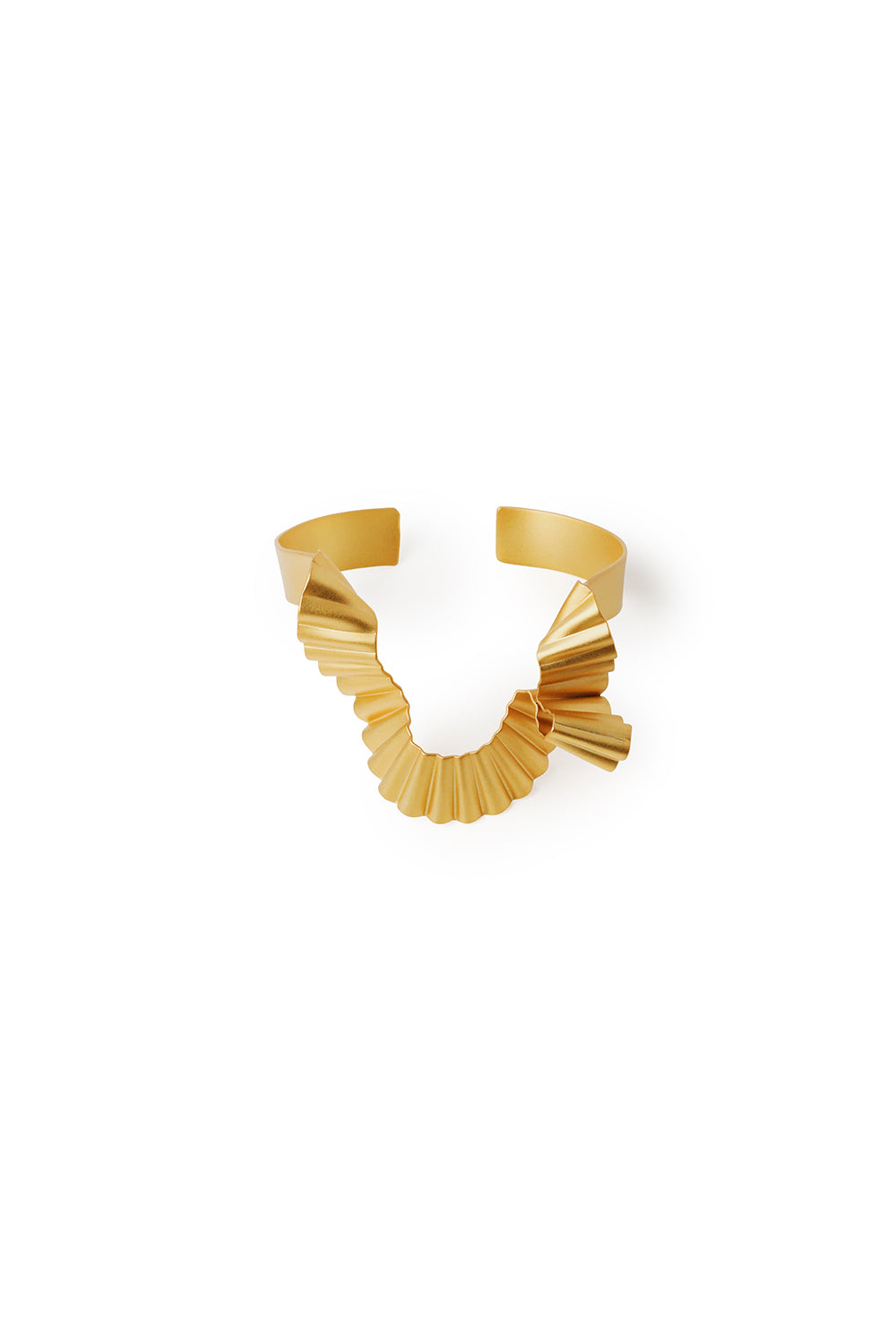 Bracelet Magdalenas en or mat plaqué or 24 carats