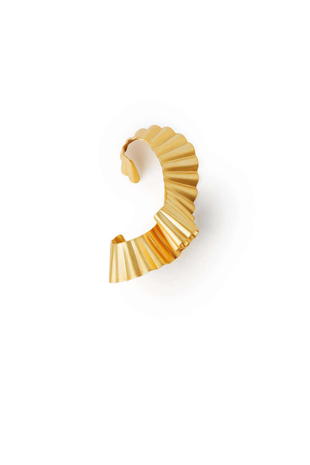 Broche Magdalenas dorado mate baño oro 24ct