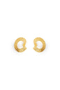 Pair of small closed Cupcake earrings