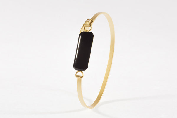 Pulsera Esmalte rectangular