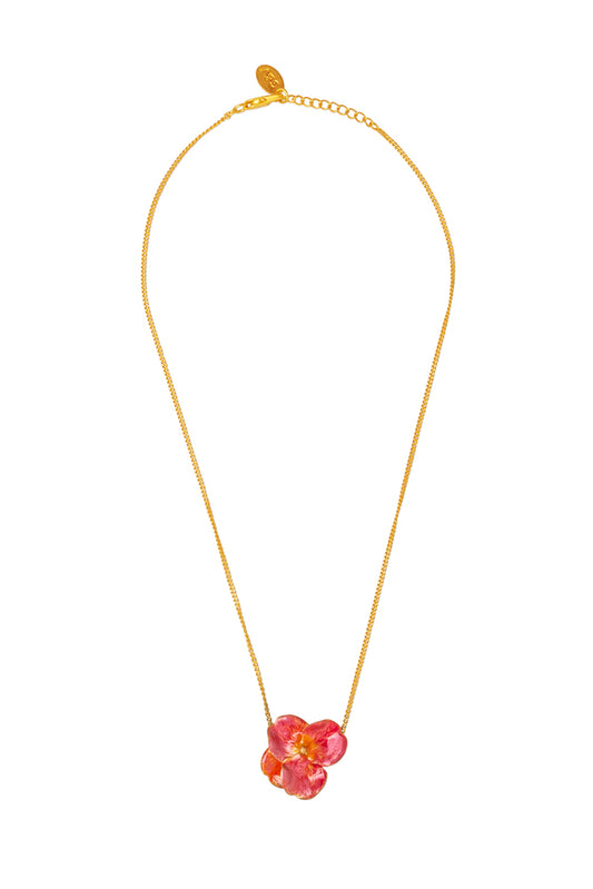Gargantilla Habana dorada o esmaltada a mano, detalle 2