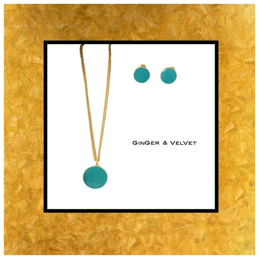 Enamel Pack 2 Necklace and Earrings