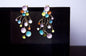 Pendientes L Face esmaltados a mano