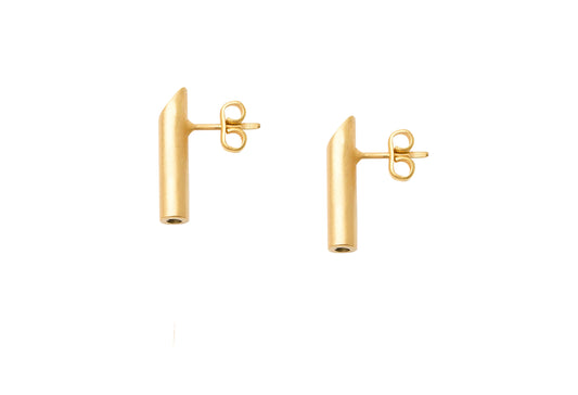 SS Bali gold glitter earrings