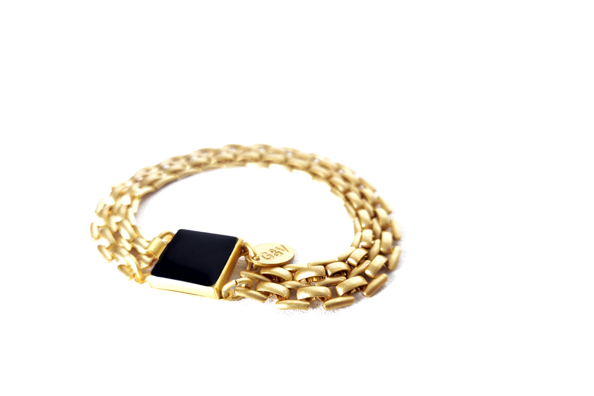 Pulsera Love ancha