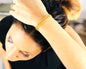 Pulsera Love ancha, detalle 3