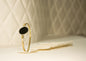 Pulsera Redonda baño de oro 24 ct y esmaltada a mano