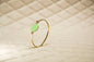 Pulsera Redonda baño de oro 24 ct y esmaltada a mano, detalle 5
